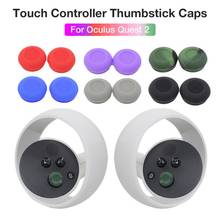 12 Pcs Touch Controller Silicone Thumbstick Caps For Oculus Quest 2 VR Headset Non-slip Controller Button Protective Case Cover 2024 - buy cheap