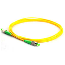 Cable de conexión óptica de PVC, Conector de fibra de modo único, Simplex, SM, FTTH, FC/APC a FC/APC, 1-15 metros, 10 unids/lote 2024 - compra barato