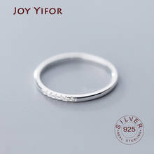 Женское круглое геометрическое кольцо из серебра 925 пробы с цирконием, изящная бижутерия в минималистическом стиле, хороший подарок, 2019 2024 - купить недорого