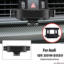 Car Mobile Phone Holder For Audi Q5 2019 2020 Air Vent Outlet Clip Mounts Stand GPS Gravity Navigation Bracket Car Accessories 2024 - buy cheap