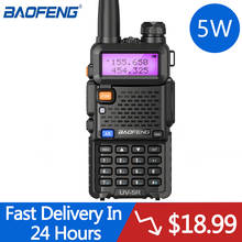 1Or 2PCS Baofeng UV-5R Walkie Talkie Professional CB Radio Station Transceiver 5W VHF UHF Portable UV5R Hunting Ham Radio 2024 - buy cheap