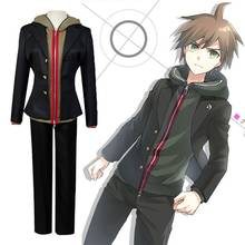 Disfraz de Anime Danganronpa Makoto Naegi, conjunto completo para Halloween, Carnaval, disfraz de Dangan Ronpa, accesorios para hombres adultos 2024 - compra barato