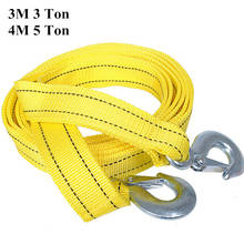 Cable de remolque de coche, trampa de cuerda de tracción de nailon grueso, cuerda de remolque fuerte, accesorios de herramientas de rescate de recuperación de carretera, 3m, 3 toneladas/4m, 5 toneladas 2024 - compra barato