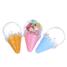 8PCS/lot Creative Ice Cream Plastic Candy Dragee Gift Box Baby Birthday Baby Shower Baptism Communion Decoration Party Supplies 2024 - compra barato