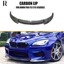 Capa de queixo para-choque dianteiro de fibra de carbono m6, para bmw, f06, f12, f13, m6, 4 portas, 2 portas, conversível, somente, 12 - 17 2024 - compre barato