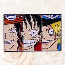 Straw Hat Pirates Monkey D Luffy Devil Fruit The Three Brothers Enamel Pin Badge Anime Manga Brooch 2024 - buy cheap
