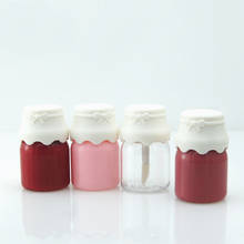Mini botella de leche de 8ml, Tubo Transparente, tubo de plástico para brillo de labios, contenedor de embalaje de cosméticos 2024 - compra barato