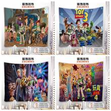 Disney Toy Story Anime Action Figures Cartoon Products Accessories Customized Tapestry Decoration Wall Bedroom Gifts 2024 - buy cheap