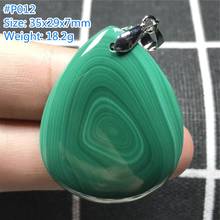 Top Natural Green Malachite Pendant For Woman Lady Man Crystal Water Drop Beads Stone Gemstone Necklace Pendant Jewelry AAAAA 2024 - buy cheap