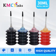 KMCYinks-Kit de recarga de tinta para impresora, Cartucho de inyección de tinta para impresora Epson, Canon, HP Brother, hp 302, 301, 652, 901, 30ML 2024 - compra barato