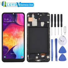 TFT LCD Screen and Digitizer Full Assembly With Frame for Samsung Galaxy A50 (US Edition) SM-A505U Phone Touchscreen Repalcement 2024 - buy cheap