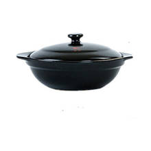 Ceramic Casserole Yellow Braised Chicken Claypot Rice Noodles Open Flame Special Small Shallow Pot Casserole Enamel Pot 2024 - buy cheap