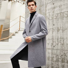 Abrigo de lana de doble cara sobretodo coreano para Hombre primavera otoño Abrigo chaqueta de Hombre y chaqueta Abrigo Hombre MNDY9902 KJ1496 2024 - compra barato