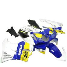 Carenados para motocicleta, kit de carenado azul, blanco y amarillo para HONDA CBR900RR 893, 1992, 1993, 1994, 1995, CBR893RR 92, 93, 94, 95, XF12 2024 - compra barato