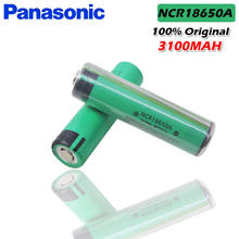 Литий-ионная аккумуляторная батарея Panasonic 18650, 3,7 в, 3100 мАч, литий-ионная батарея NCR18650A с защитной платой для фонарика 2024 - купить недорого