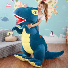 Peluche de dinosaurio de dibujos animados para niños, juguetes clásicos de 45-110cm, gran Tiranosaurio Rex 2024 - compra barato