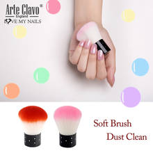 Arte Clavo Nail Care Manicure UV Gel Polish Remover Acrylic Nail Arts Cleaning Brush Soft Small Angle Clean Brush Dust Clean 2024 - buy cheap