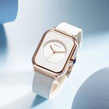 Luxury Women Watches 2022 Ladies White Wrist Watch Leather Minimalist Waterproof Female Wristwatch relogio feminino reloj mujer 2024 - buy cheap