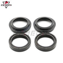 Fork seal For Kawasaki ZRX1200 Ninja 750 ZX-7R ZX-7RR Motorcycle front shock absorber oil seal front fork seal and dust cover 2024 - buy cheap