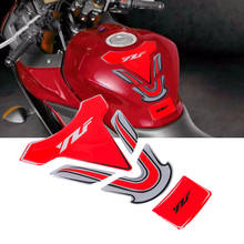 Adesivo para motocicleta yamaha, para modelos yzf, r1, r3, r6, r1m, r15, r25, r25, a, yzfr1, yzfr3, tank390, tankpad, proteção 3d 2024 - compre barato