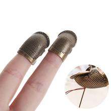 Retro Finger Protector 1/10 PCS Antique Thimble Ring Handworking Needle Thimble Needles Craft DIY Sewing Tools Accessories 2024 - buy cheap