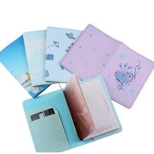 Fashion Travel Passport Covers PU Leather Women Men Passport Credit Holder Bag Case Wallet Purse Student Kids Gift 2024 - buy cheap