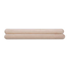 Smooth Click Wood Rhythm Bar Percussion Kindergarten Early Education Natural Wood Drum Stick Baby Music Toy Kids Gift 1 Pair 2024 - buy cheap