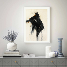 Cuadro de pared "POISE" de franela Kline, lienzo de reproducción de pintura al óleo famosa, póster abstracto impreso, para sala de estar 2024 - compra barato