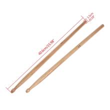 1Pair 5A Oak Wood Durable Drumstick Kid Jazz Drum Sticks Electronic Drums Stick 2024 - buy cheap