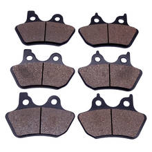 1 Set Motorcycle Front & Right Brake Pads for Harley FLHTC / FLHTCi Electra 2000 2001 2002 2003 2004 FLHR Road King 2000-2007 2024 - buy cheap