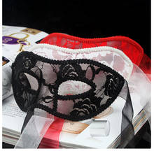 2020 Black Red White Women Sexy Lace Eye Mask Party Masks For Masquerade Halloween Venetian Masquerade Masks 2024 - buy cheap