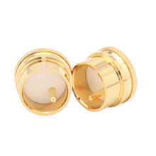 High Quality Noise Stopper Gold Plated Copper XLR Plug Caps XLR Plug caps hifi audio protective xlr plug caps 2024 - buy cheap