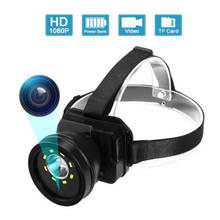Мини-камера 1080P Body Mine светодиодный светильник внешний аккумулятор водонепроницаемый видео гаджеты Micro Camera s Camcorder Dvr Minicame 2024 - купить недорого