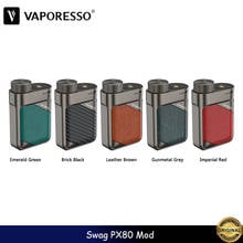 Original Vaporesso Swag PX80 Mod With 510 adapter 5-80W 2A Fast Type-C 0.96Inch TFT Screen Fit SWAG PX80 Cartridge GTX Mesh Coil 2024 - buy cheap