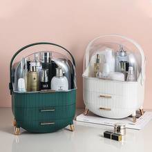 Fashion Big Capacity Cosmetic Storage Box Waterproof Dustproof Bathroom Desktop Beauty Makeup Organizer Skin Care Storage Drawer 2024 - buy cheap