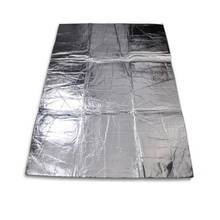 Alfombrilla de calor de cortafuegos de motor para capó de coche, aislamiento acústico, pegatina de aluminio amortiguadora, estera de escudo 2024 - compra barato