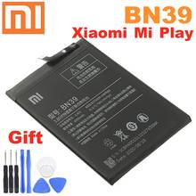 100% Оригинальный аккумулятор Xiaomi mi BN39 для Xiaomi Mi Play BN39, высокое качество, сменный аккумулятор 3000 мА · ч + Инструменты 2024 - купить недорого