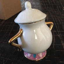 Сахарница Красавица и чудовище, чайник, керамический чайный набор для кофе, мультяшный подарок для друга, быстрая доставка 2024 - купить недорого