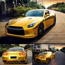 The Newest Yellow Car Vinyl Film Wrap Color Change Car Body Sticker Decal Sheet Film 2024 - buy cheap