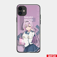 Sakura-capa de silicone para celular akino cosméticos oresuki, capa macia de anime para iphone 6, 6s, 7, 8 plus, x, xr, xs, 11 pro max 2024 - compre barato