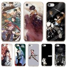 Силиконовый чехол Levi Ackerman Attack on Titan для Samsung Galaxy Note 3 4 5 8 9 S3 S4 S5 Mini S6 S7 Edge S8 S9 S10 Plus 2024 - купить недорого