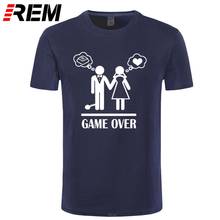 Женская футболка с коротким рукавом REM, Повседневная летняя хлопковая футболка с коротким рукавом в стиле хип-хоп 2024 - купить недорого