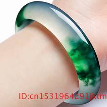 Jade pulseira pulseira presentes amuleto para jadeite masculino jóias chinês natural verde moda 5a + feminino charme 2024 - compre barato