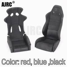 Black/red/blue simulated driver's seat, suitable for 1:10 RC tracked axial SCX10 90046 WRAITH RR10 Traxxas TRX4 TRX6 D90 D110 2024 - buy cheap
