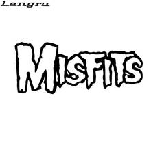 Langru 18*7.3cm Misfits Band Rock Music Graphic Die Cut Vinyl Decal Sticker Car Truck Window Jdm 2024 - buy cheap