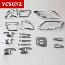 car Accessories ABS car-styling Chrome Kit Full Set for toyota fortuner 2012 2013 2014 2024 - buy cheap