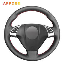 Handsewing Black Artificial Leather Steering Wheel Covers for Fiat bravo 2007-2015 doblo 2010-2015 opel combo 2012 2024 - buy cheap