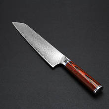 Cuchillo de cocina Ultra afilado de 67 capas, cuchilla japonesa de acero damasco de 8 pulgadas, mango de madera G10, para Chef profesional 2024 - compra barato