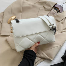 Элегантная женская сумка-тоут через плечо, модная новинка 2020, Высококачественная кожаная женская дизайнерская сумка, сумка-мессенджер на плечо с цепочкой 2024 - купить недорого
