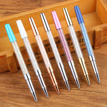 Crystal Diamond Ballpoint Pens Stationery Ballpen Novelty Student for Writing Gift Office Material School Supplies 2024 - buy cheap